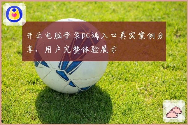 开云电脑登录pc端入口真实案例分享,用户完整体验展示